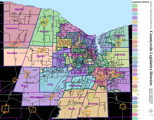 Monroe County NY District Maps LD Towns Labeled%2C LD Shaded 500 